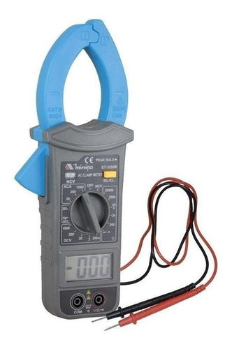 Alicate Amperímetro Digital Minipa Et-3200b 1000a