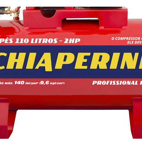 compressor de ar elétrico chiaperini profissional red 10/110