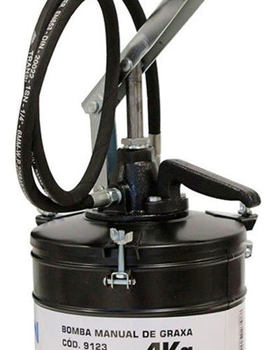 Engraxadeira Bomba Graxa Manual 4kg Bremen