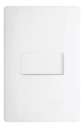 Interruptor Simples 10a Horizontal Habitat Branco Fame 3769