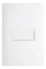 Interruptor Simples 10a Horizontal Habitat Branco Fame 3769