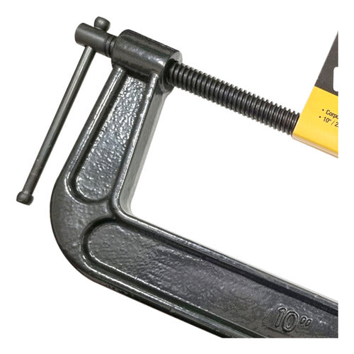 grampo para marceneiro tipo c 10  250mm - vonder