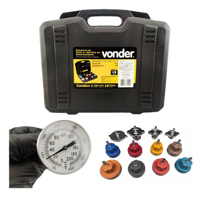 Conjunto De Teste P/ Sistema De Arrefecimento Vonder