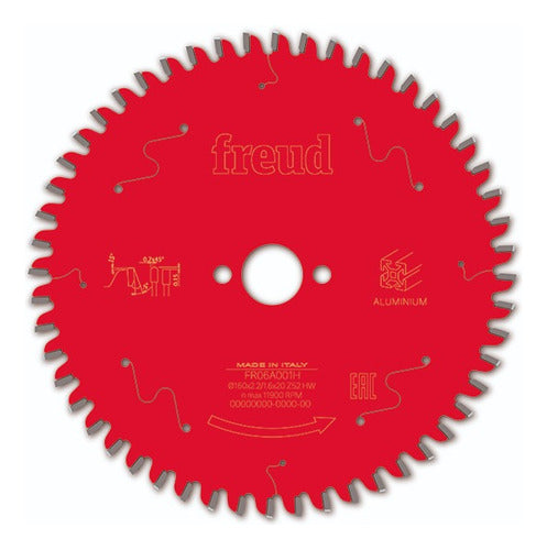 Disco De Serra Circular 160mm Para Alumínio Fr06a001h Freud