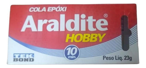 Araldite Cola Epóxi Hobby 16g Caixa Tekbond