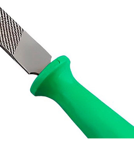 Lima Para Enxada Foice Facão Multiuso 8  Com Cabo K&f