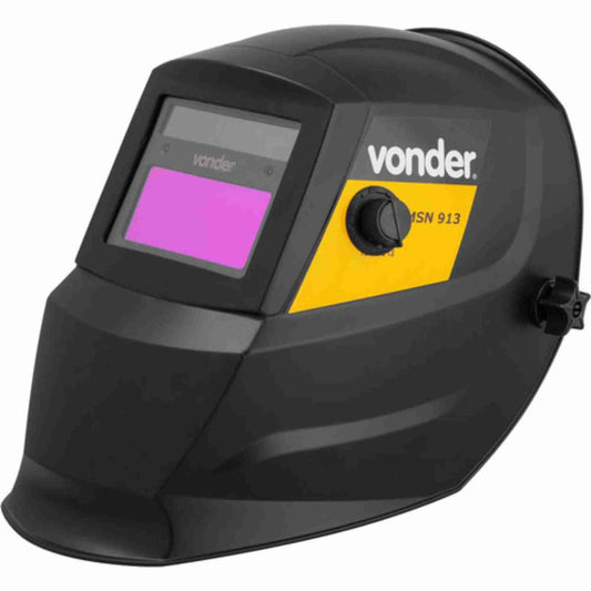 Máquina De Solda Dig + Mascara Automatica Im 228 Vonder - Amarelo