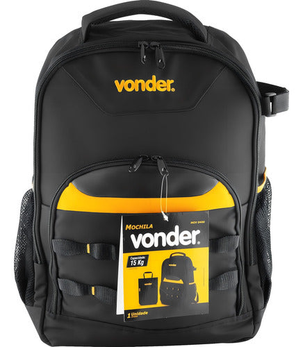 Mochila Preta Notebook Masculina Ferramentas Vonder Mov 0400 Preto