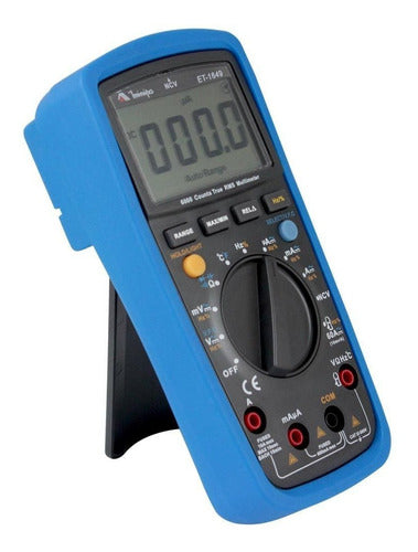 Multimetro Digital Et-1649 Minipa 3 5/6 Digitos True Catiii