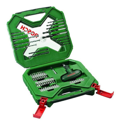 Maleta De Brocas E Pontas Xline Bosch Com 54 Peças