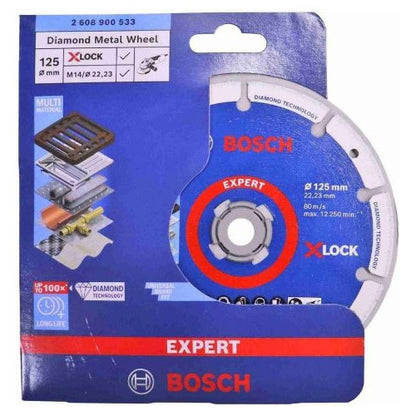 Disco De Corte Diam P Metal Inox 5 Xlock Bosch 2608900533