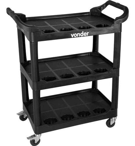 Carro Para Detalhamento Automotivo Cav 010 Vonder