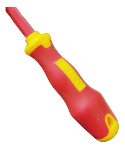 Jogo De Chaves Fenda Phillips Isolada Vde 7pç St09303 Sata