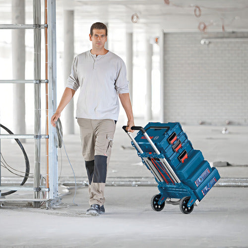 carrinho transporte alumínio para l-boxx profissional bosch