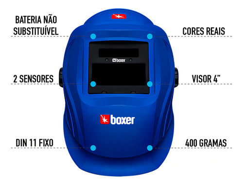 Máscara De Solda Escurecimento Automático Optiarc70 Boxer