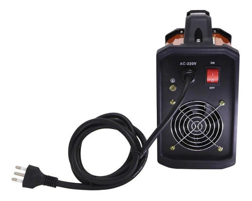 maquina inversora de solda portátil 220v vmi200p vulcan