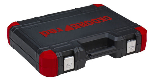 Jogo De Soquetes Encaixe De 1/4 3/8 1/2 Pol. 172p Gedore Red