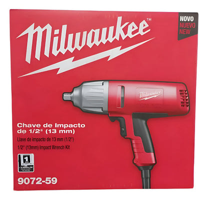 Chave De Impacto 1/2 Milwaukee 9072-59 400nm 50hz/60hz Vermelho 50hz/60hz