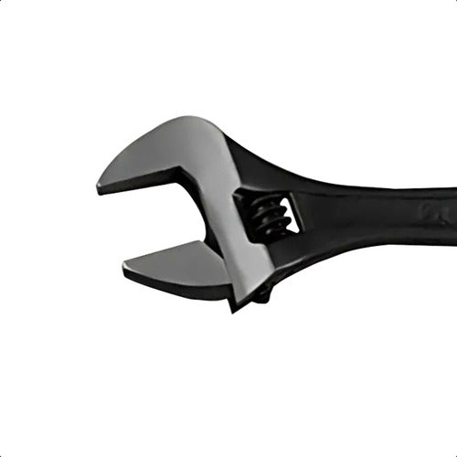 Chave Inglesa Ajustável 150mm 6 Pol Bestfer Aço Niquelado Preto