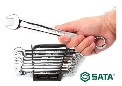 Jogo De Chave Combinada Sata 8-19mm 9 Peças