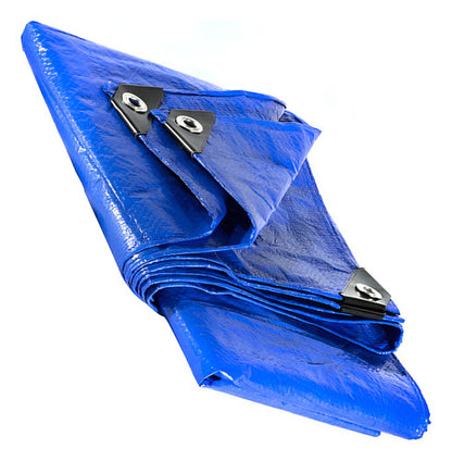 Lona Plástica Azul 3x4 Reforçada Piscina 150micras Ferrari