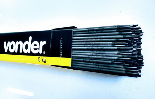 eletrodo solda elétrica e6013 2,50mm 5kg vonder