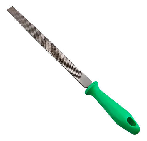 lima para enxada foice facão multiuso 8  com cabo k&f