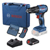 Parafusadeira Bateria 18v 1 Bateria Gsb185 Brushless Bosch Azul