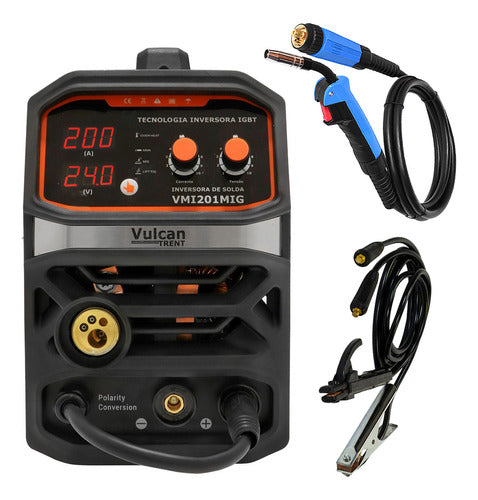 Aparelho De Solda 200a 127 220volts Bivolt Mig Tig Mma Vs1