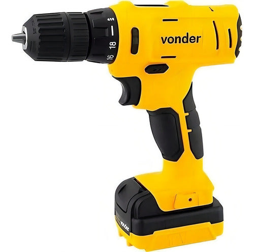 parafusadeira e furadeira a bateria 12v biv pfv120 1 bateria - amarelo - 50 hz/60 hz - 110v/220v
