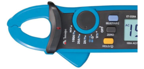 Alicate Amperímetro Digital Minipa Et-3320a 100a