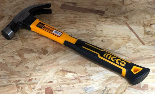 Martelo Unha Magnético Cabeça Aço Forjado 450g 29mm Ingco