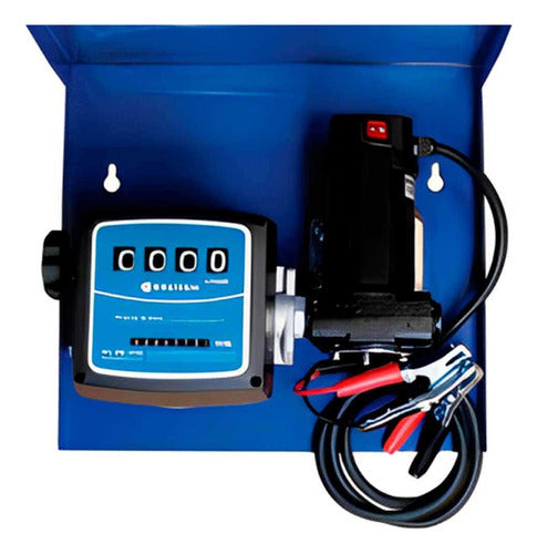 kit bomba óleo diesel 40l/min 12v c/ bico e mangueira bremen