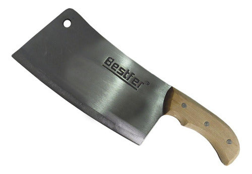 Cutelo Tipo Artesanal Aço Manganês 8,5 Pol Full Tang Bestfer Única