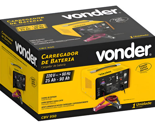 carregador de bateria portátil vonder cbv 950 90ah