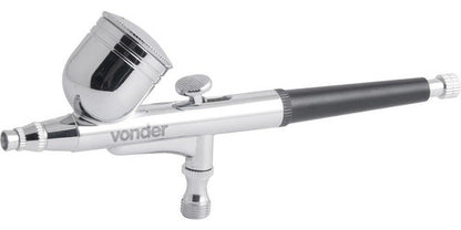 Aerógrafo Com Acessórios 13 Pcs Vonder 6220013000 Prateado