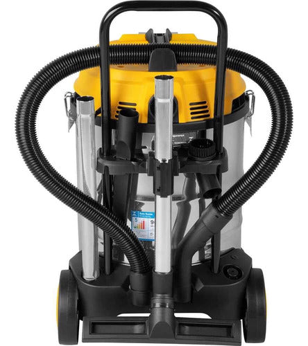 Aspirador De Pó E Líquidos 60l Apv2460 220v Vonder Amarelo