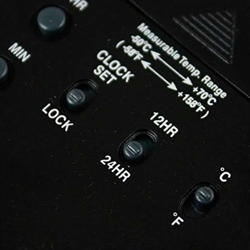 Relógio Termo-higrômetro Digital Mt-241 Minipa