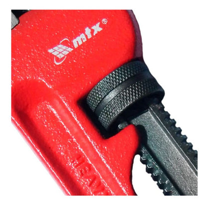 Chave De Cano Grifo/tubos 10'' Mordente Em Aço 1570255 Mtx Vermelho