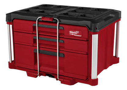 48-22-8447 Packout Caixa De Ferramentas 3 Gavetas Milwaukee