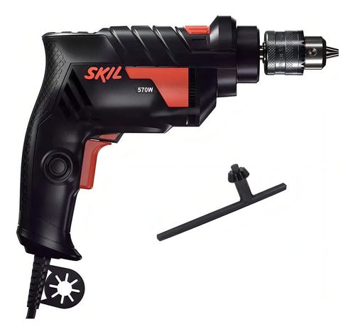 furadeira de impacto parafusadeira elétrica de 13mm skil 655