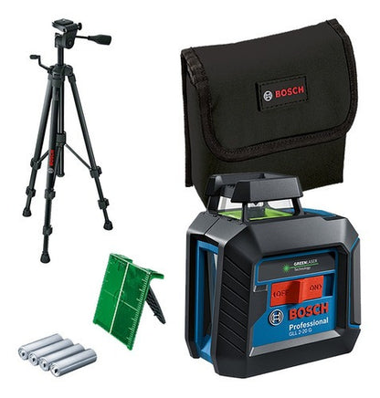NIVEL A LASER GLL 2-20G + TRIPE + CAIXA BOSCH