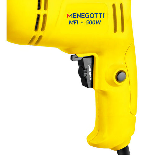 Furadeira De Impacto 1/2pol 500w - Mfi Menegotti 220v