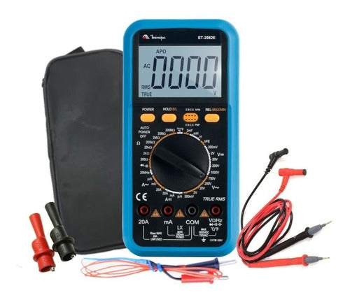 multímetro digital portátil et-2082e minipa