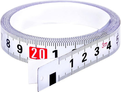 Fita Métrica Auto Adesiva 3 Metros De Aço - Lufkin