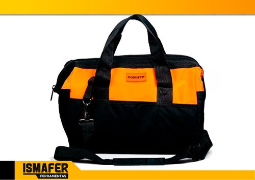Bolsa Lona P/ Mecanico Ferramentas 20 Bolsos Gedore/robust Cor Laranja