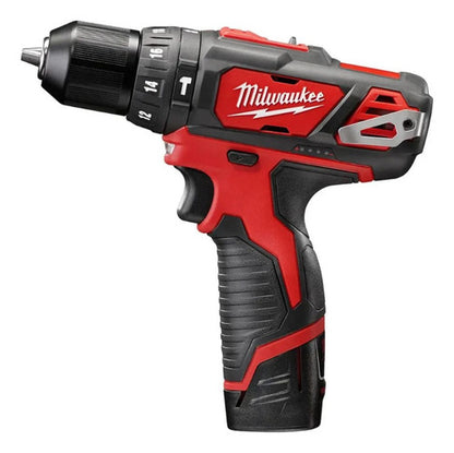 Furadeira Impacto 3/8  Milwaukee 2408-259 2 Baterias 12v 2ah Vermelho