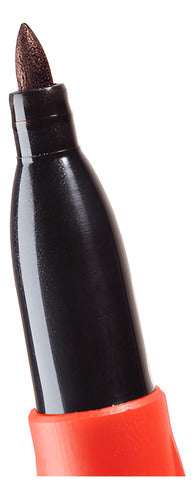 caneta ponta fina preta inkzall 48-22-3100 milwaukee