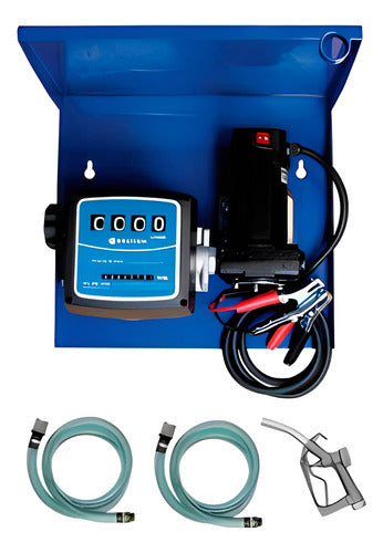 Kit Bomba Óleo Diesel 40l/min 12v C/ Bico E Mangueira Bremen