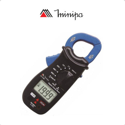 Alicate Amperímetro Digital Profissional Minipa Et3100 Mini
